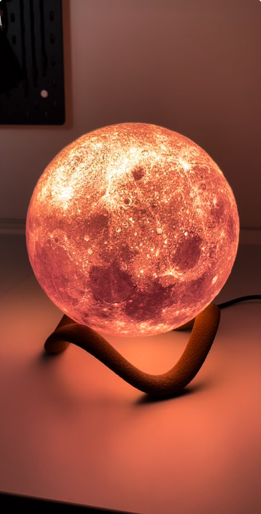 چراغ خواب طرح کره ماه