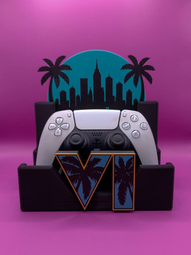 استند دسته ps5 طرح GTA VI