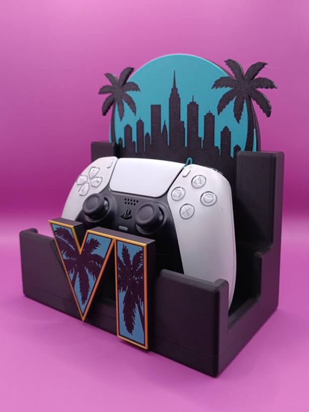 استند دسته ps5 طرح GTA VI