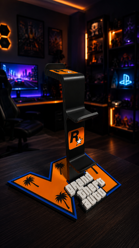 استند دسته PS5/xbox طرح GTA VI